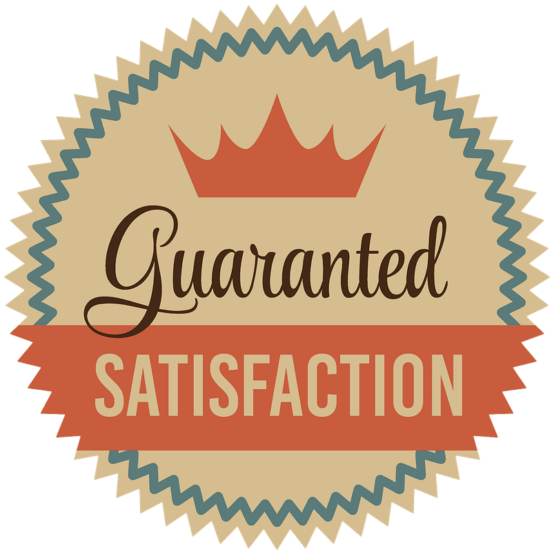 Guaranted satisfaction logo